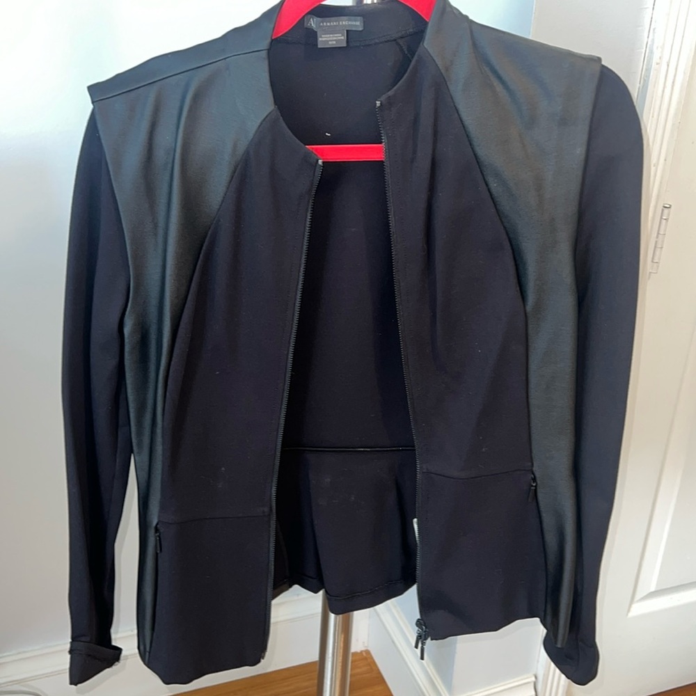 Armani exchange stretchy blazer jacket